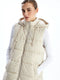 Women's Inflatable Vest With Hood